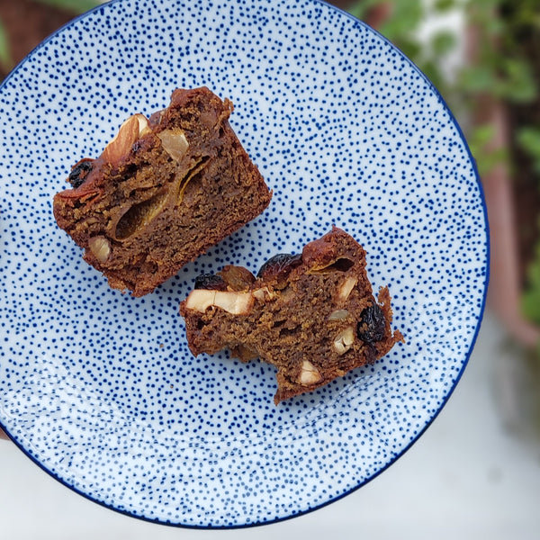 Persimmon Crunch Cake