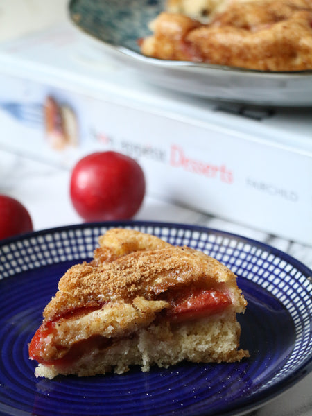 Cinnamon Sugar Plum Cake