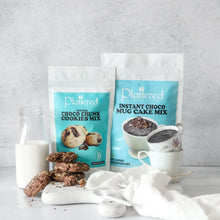 Load image into Gallery viewer, Choco Chunk Cookie Mix + Instant Choco Mug Cake Mix | EGGLESS | Vegan Friendly