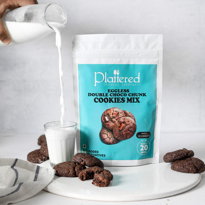Double Choco Chunk Cookie Mix | EGGLESS | Vegan Friendly