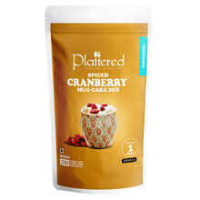 Load image into Gallery viewer, Spiced Cranberry Mug Cake Mix | Eggless | Vegan