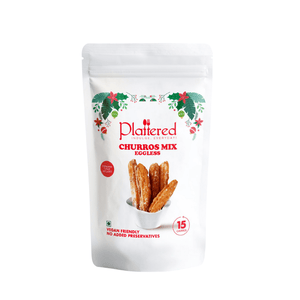 Churros Mix w/ Cinnamon Sugar (Pack of 3) + Nozzle + Piping Bag