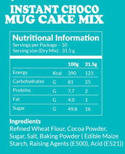 Load image into Gallery viewer, Vegan Brownie Mix + Vegan Choco Mug Cake Mix | EGGLESS