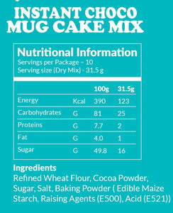 Vegan Brownie Mix + Vegan Choco Mug Cake Mix | EGGLESS